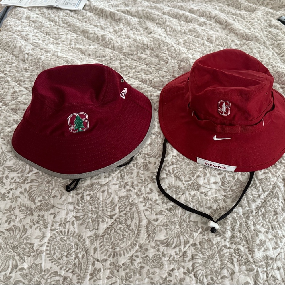 Stanford bucket hats. Like new.